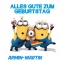 Alles Gute zum Geburtstag von Minions fr Armin-Martin