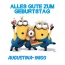 Alles Gute zum Geburtstag von Minions fr Augustina-Inigo