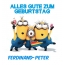 Alles Gute zum Geburtstag von Minions fr Ferdinand-Peter