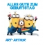 Alles Gute zum Geburtstag von Minions fr Art-Arthur