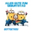 Alles Gute zum Geburtstag von Minions fr Gottgetreu