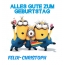 Alles Gute zum Geburtstag von Minions fr Felix-Christoph