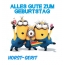 Alles Gute zum Geburtstag von Minions fr Horst-Gerit