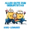 Alles Gute zum Geburtstag von Minions fr Karl-Lennard