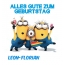 Alles Gute zum Geburtstag von Minions fr Leon-Florian