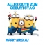 Alles Gute zum Geburtstag von Minions fr Mark-Nikolaj