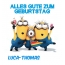 Alles Gute zum Geburtstag von Minions fr Luca-Thomas