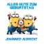 Alles Gute zum Geburtstag von Minions fr Johannes-Albrecht