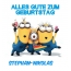 Alles Gute zum Geburtstag von Minions fr Stephan-Nikolas