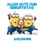 Alles Gute zum Geburtstag von Minions fr Waldmann