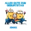 Alles Gute zum Geburtstag von Minions fr Ismael