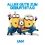 Alles Gute zum Geburtstag von Minions fr Uma