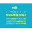 Adi, Ich wnsche dir zum geburtstag...