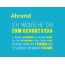 Ahrend, Ich wnsche dir zum geburtstag...