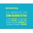 Antonius, Ich wnsche dir zum geburtstag...