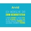 Arvid, Ich wnsche dir zum geburtstag...