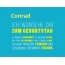 Conrad, Ich wnsche dir zum geburtstag...