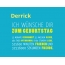 Derrick, Ich wnsche dir zum geburtstag...