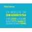 Florianus, Ich wnsche dir zum geburtstag...