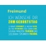 Freimund, Ich wnsche dir zum geburtstag...