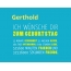 Gerthold, Ich wnsche dir zum geburtstag...
