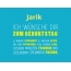 Jarik, Ich wnsche dir zum geburtstag...