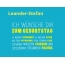 Leander-Stefan, Ich wnsche dir zum geburtstag...