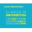 Louis-Maximilian, Ich wnsche dir zum geburtstag...