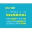 Marald, Ich wnsche dir zum geburtstag...