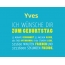 Yves, Ich wnsche dir zum geburtstag...