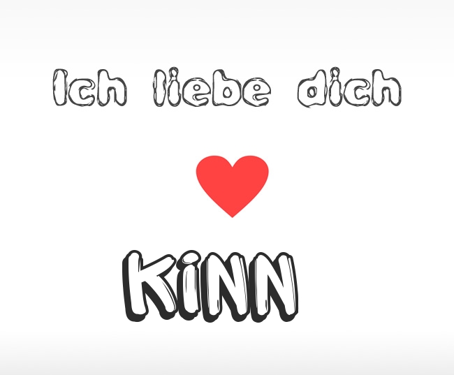 Ich liebe dich Kinn