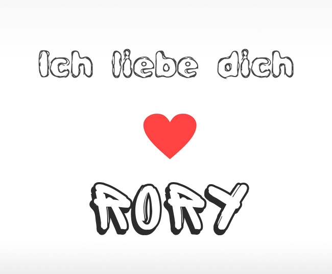 Ich liebe dich Rory