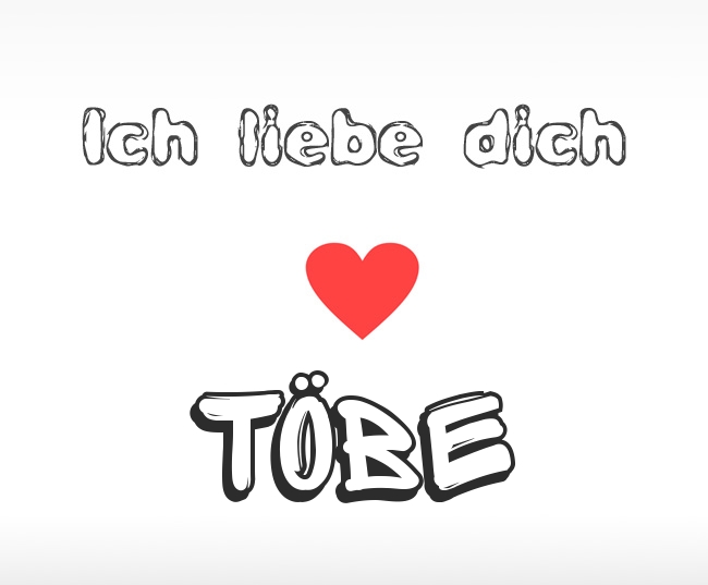 Ich liebe dich Tbe