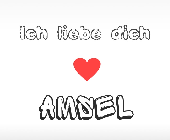 Ich liebe dich Amsel