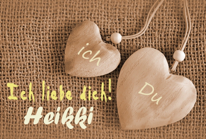 Ich Liebe Dich Heikki, ich und Du