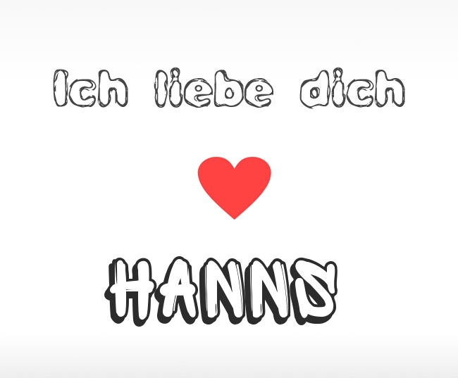 Ich liebe dich Hanns