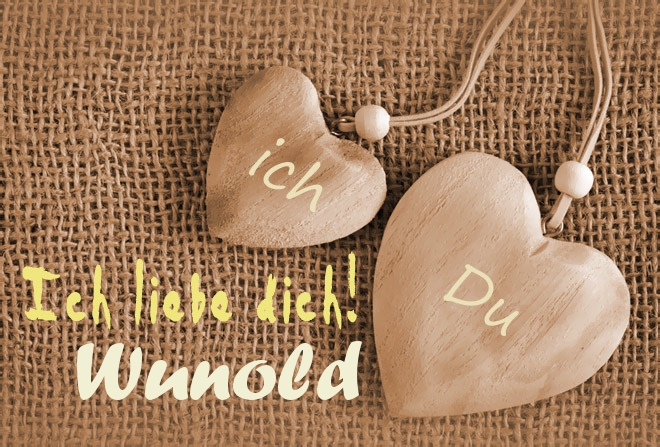 Ich Liebe Dich Wunold, ich und Du