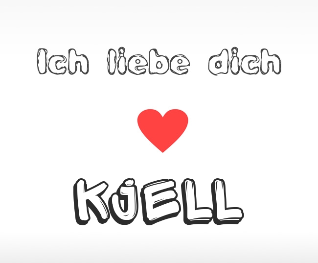Ich liebe dich Kjell