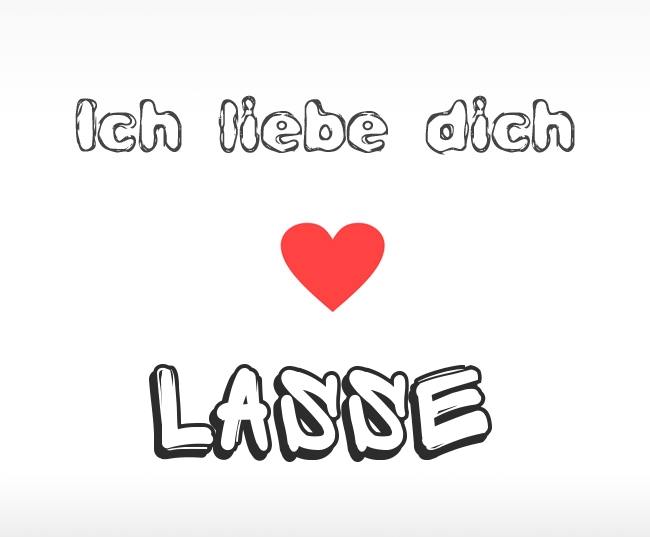 Ich liebe dich Lasse