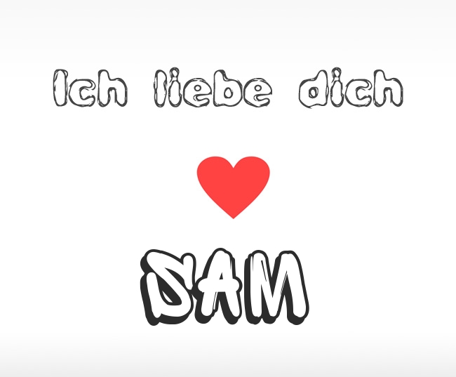 Ich liebe dich Sam