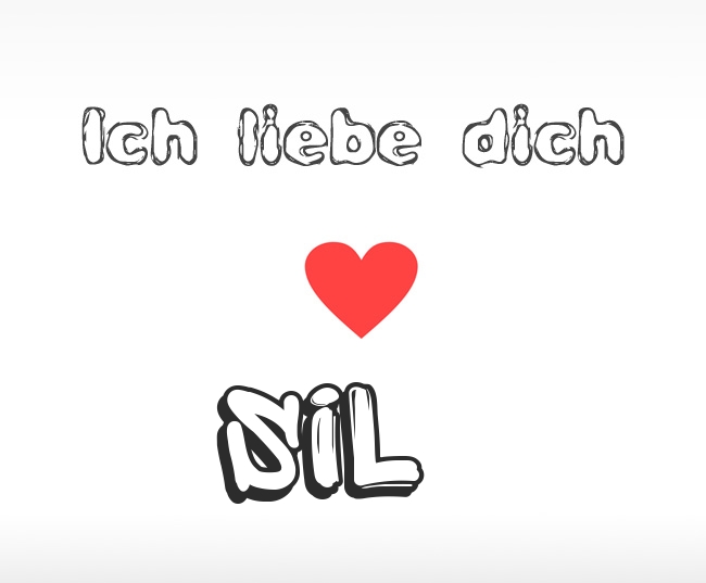 Ich liebe dich Sil