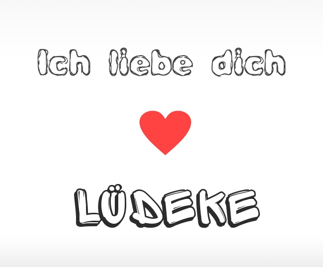 Ich liebe dich Ldeke