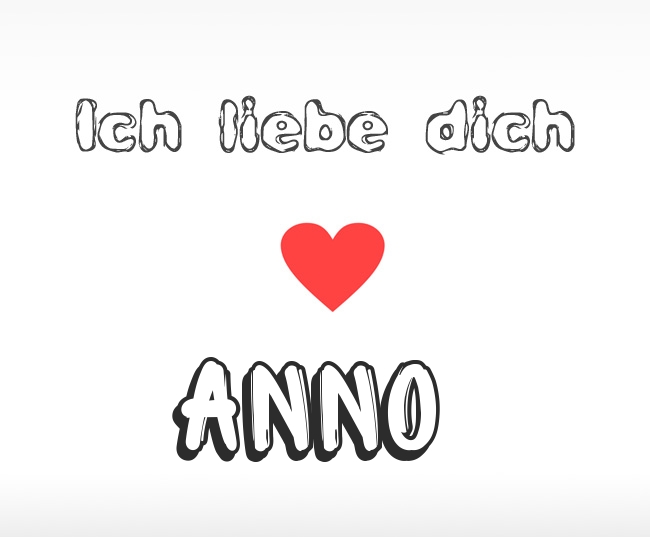 Ich liebe dich Anno