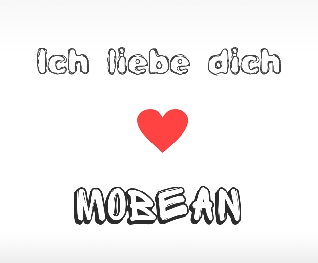 Ich liebe dich Mobean