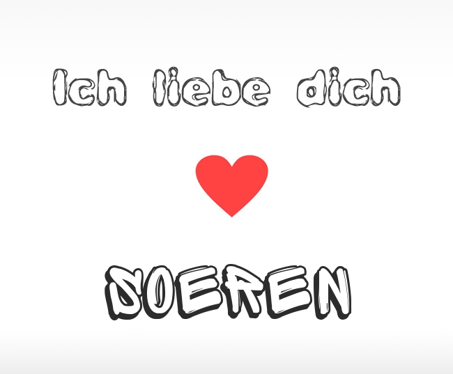 Ich liebe dich Soeren