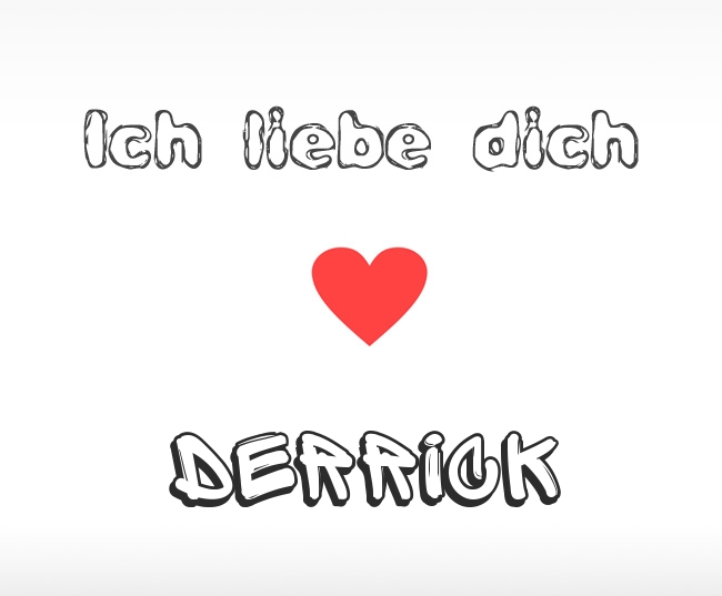 Ich liebe dich Derrick