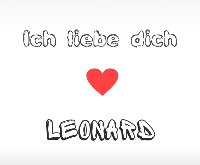 Ich liebe dich Leonard
