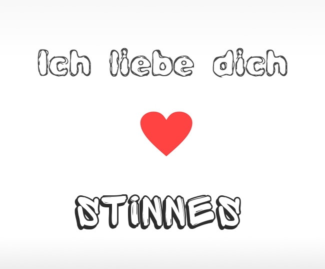 Ich liebe dich Stinnes