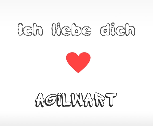 Ich liebe dich Agilwart