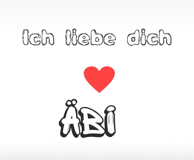 Ich liebe dich bi